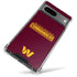 NFL Washington Commanders Performance Series Google Pixel 7a Clear Case